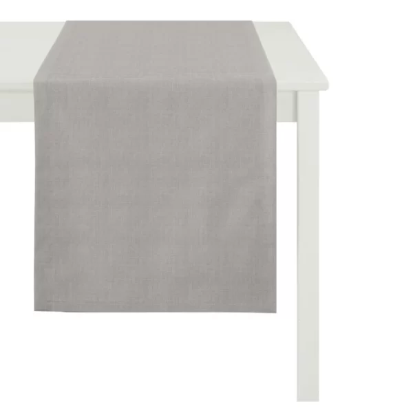 Top 10 🤩 Apelt Uni-Basic Arizona Tischläufer – 44×140 Cm – Grau ⭐ 1