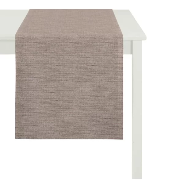 Bestes Angebot ✔️ Apelt Uni-Basic Avalon Tischläufer – 46×135 Cm – Rose 🎉 1