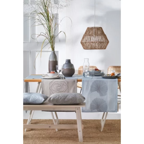 Apelt Loft Style 7200 Tischläufer – 48×140 Cm – Zartes Blau 3