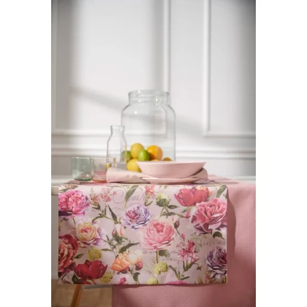 Apelt Summertime 7701 Tischläufer – 48×140 Cm – Rose-bunt 3