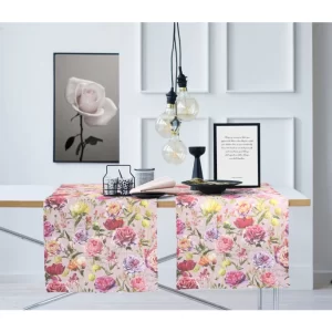 Apelt Summertime 7701 Tischläufer – 48×140 Cm – Rose-bunt 9