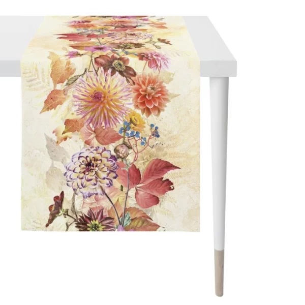 Aktion 😍 Apelt Tischläufer Springtime 1616 – 48×140 Cm – Flieder 🧨 3