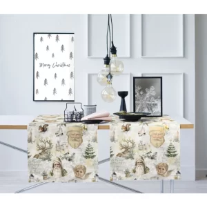 Aktion 🎉 Apelt Winterwelt 4690 Tischläufer – 48×140 Cm – Natur/rot ✨ 9