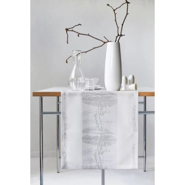 Rabatt 🧨 APELT 2207 Tischläufer – 48×140 Cm – Grau ✨ 3